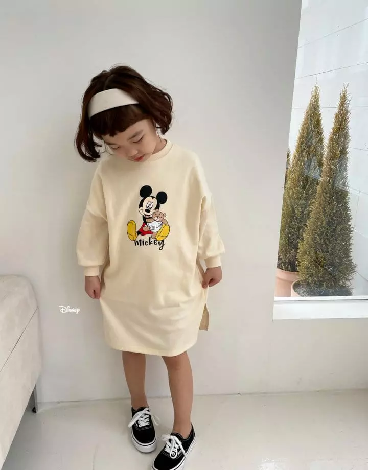 Dsaint - Korean Children Fashion - #kidsshorts - Mickey Teddy Sweatshirt - 7