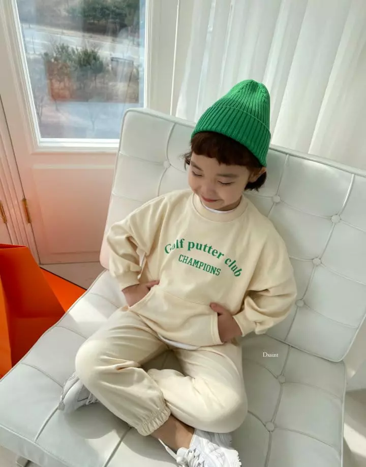Dsaint - Korean Children Fashion - #kidsshorts - Golf Club Top Bottom Set - 12