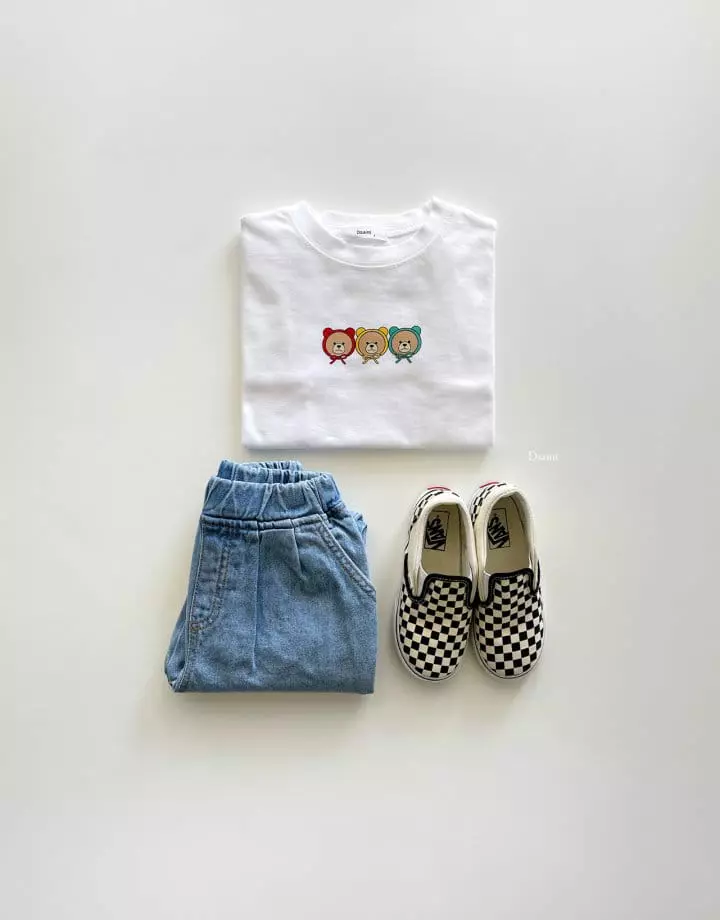 Dsaint - Korean Children Fashion - #kidsshorts - Triplets Tee - 6