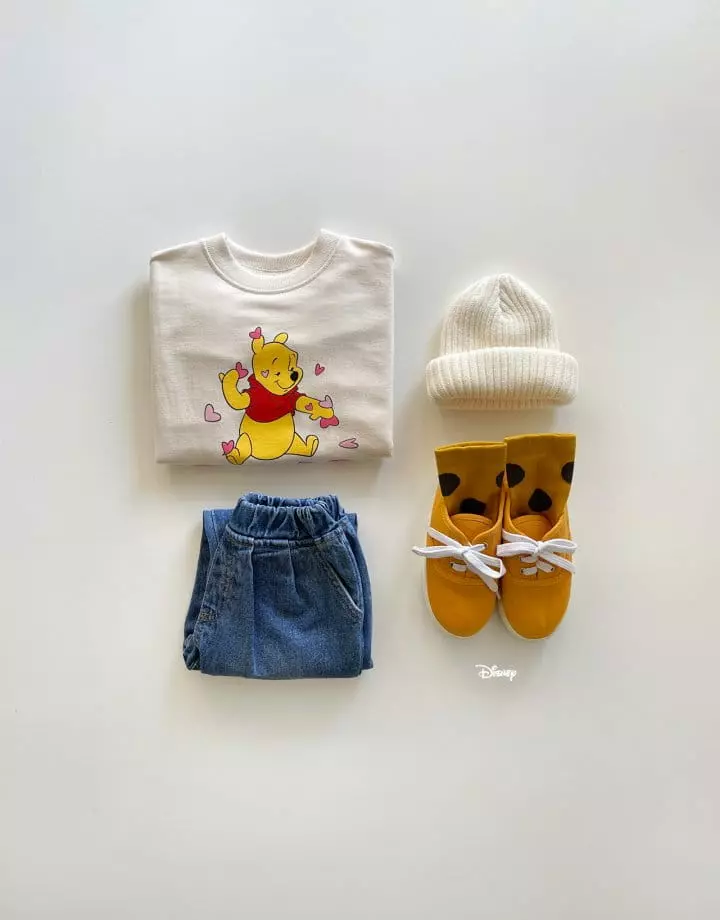 Dsaint - Korean Children Fashion - #kidsstore - Heart Sweatshirt - 11