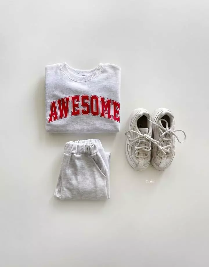 Dsaint - Korean Children Fashion - #kidsstore - Awesome Top Bottom Set - 10