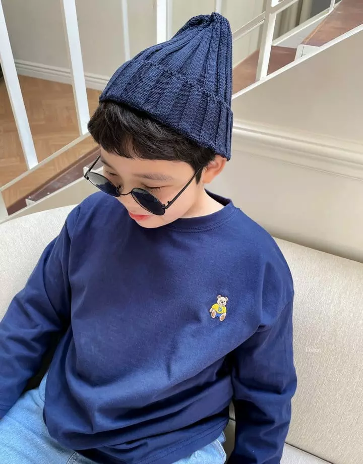 Dsaint - Korean Children Fashion - #kidsstore - Sit Bear Tee - 8
