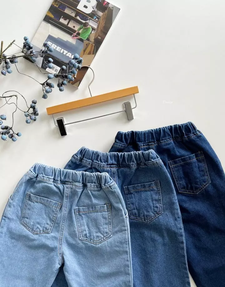Dsaint - Korean Children Fashion - #kidsstore - Disco Baggy Jeans - 5