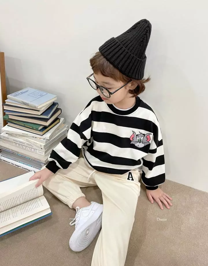 Dsaint - Korean Children Fashion - #kidsstore - ABC Jogger Pants - 9