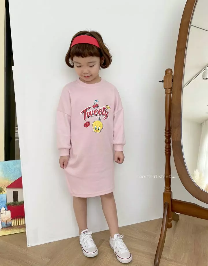 Dsaint - Korean Children Fashion - #kidsstore - Twitty Slit One-piece - 4