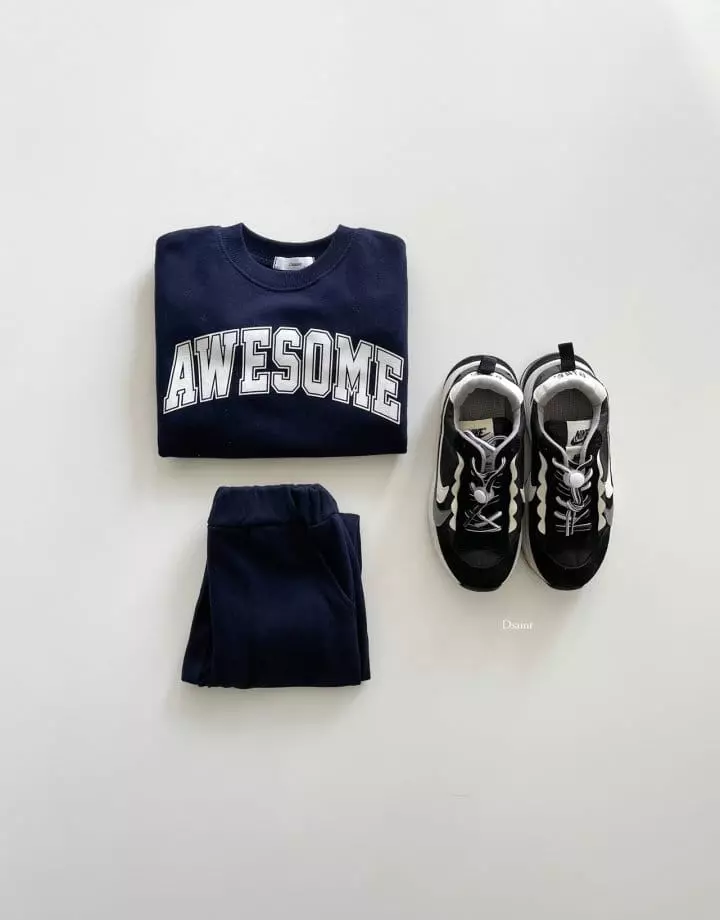 Dsaint - Korean Children Fashion - #kidzfashiontrend - Awesome Top Bottom Set - 11