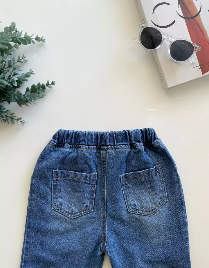 Dsaint - Korean Children Fashion - #kidzfashiontrend - Style Vintage Jeans - 6