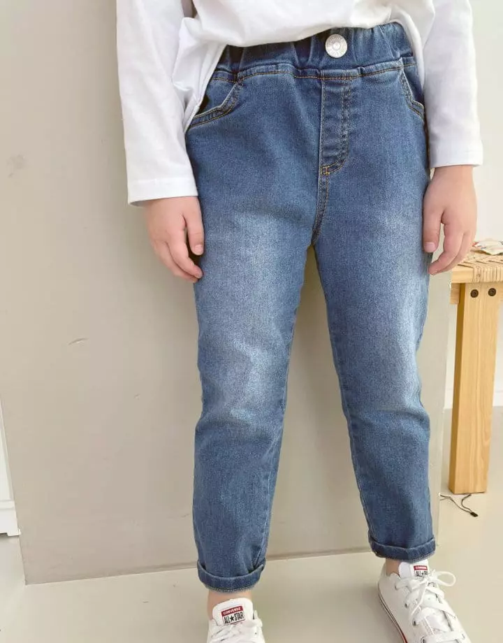 Dsaint - Korean Children Fashion - #kidzfashiontrend - Light Jeans - 8