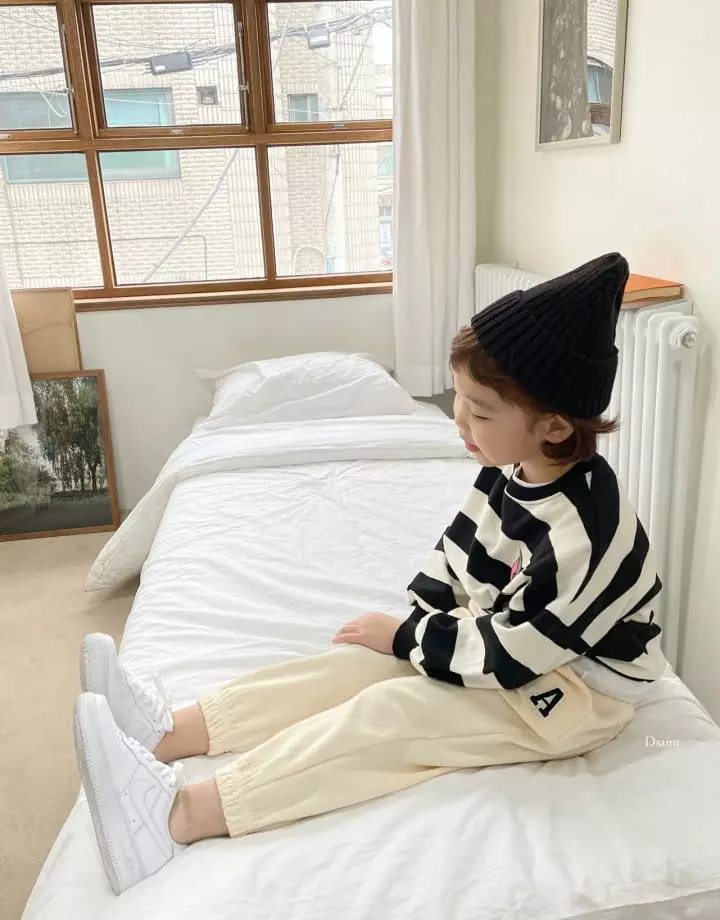Dsaint - Korean Children Fashion - #kidzfashiontrend - ABC Jogger Pants - 10