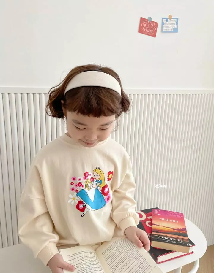 Dsaint - Korean Children Fashion - #littlefashionista - Slit Flower Alice One-piece - 7