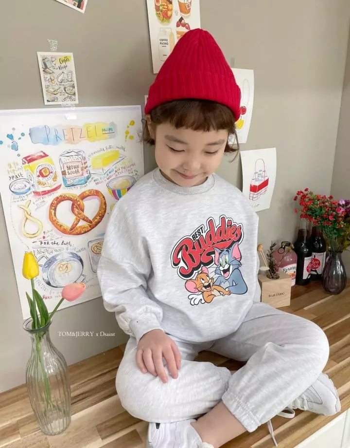 Dsaint - Korean Children Fashion - #littlefashionista - Best Birdie Top Bottom Set