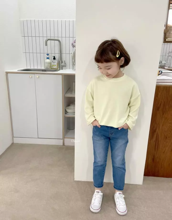 Dsaint - Korean Children Fashion - #littlefashionista - Light Jeans - 10