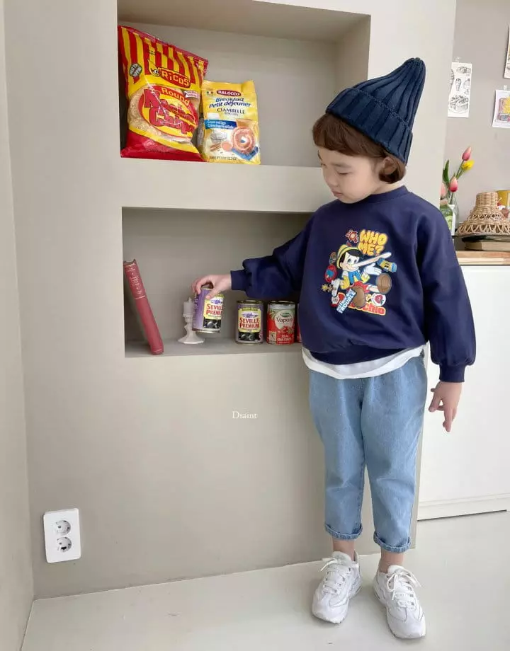 Dsaint - Korean Children Fashion - #littlefashionista - Disco Baggy Jeans - 8