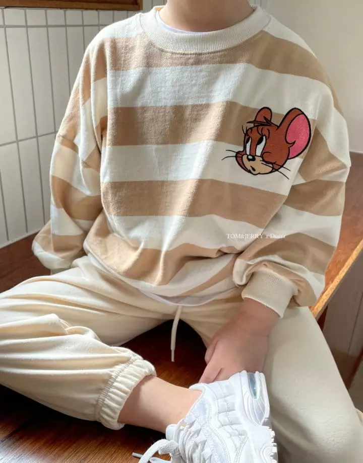 Dsaint - Korean Children Fashion - #magicofchildhood - Amazing Stripes Sweatshirt - 11