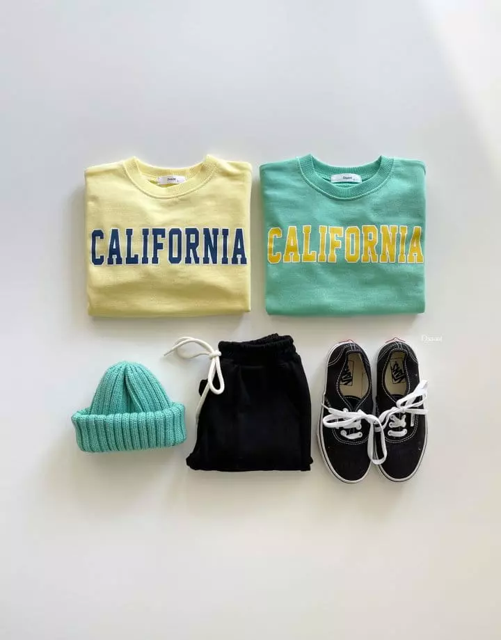 Dsaint - Korean Children Fashion - #minifashionista - California Sweatshirt - 5