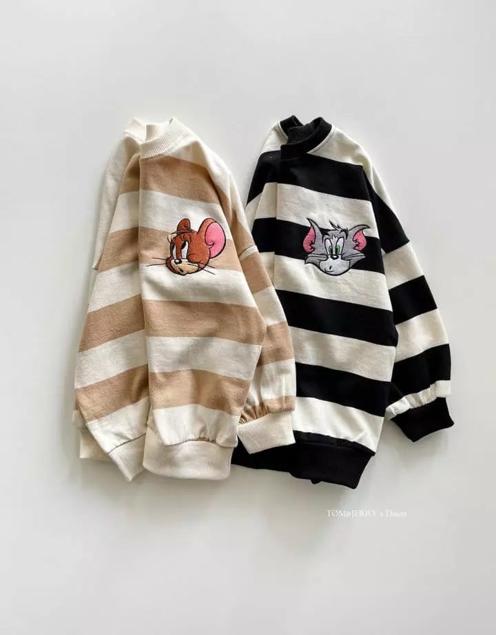 Dsaint - Korean Children Fashion - #minifashionista - Amazing Stripes Sweatshirt - 12