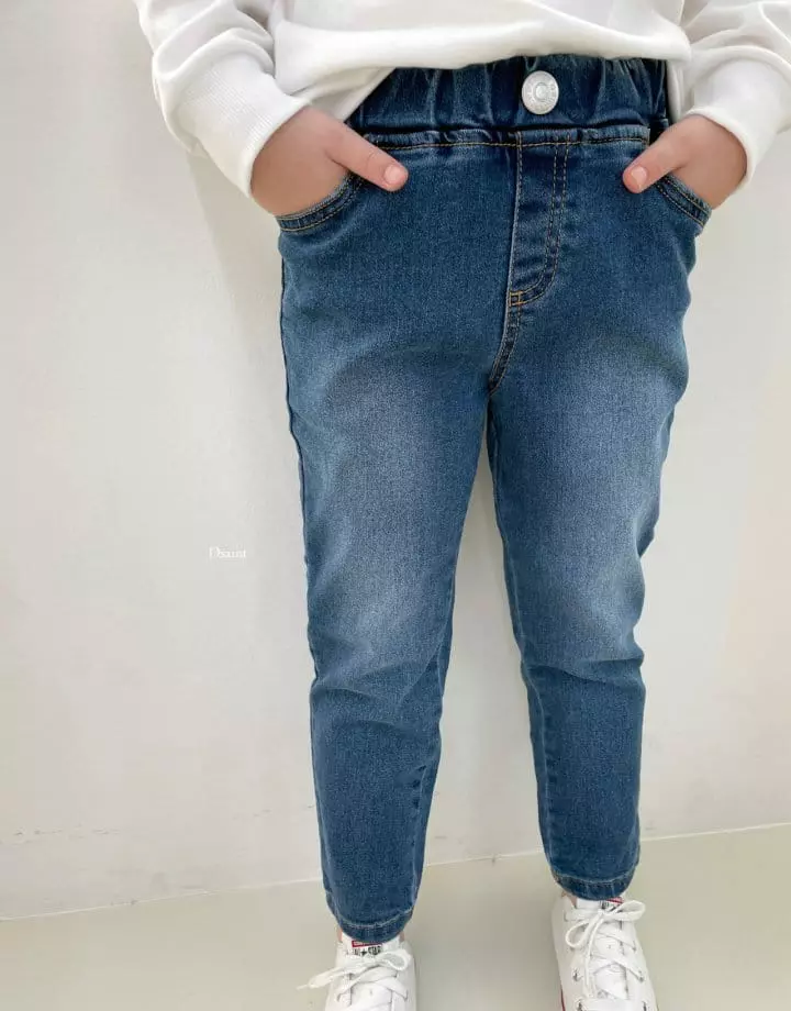 Dsaint - Korean Children Fashion - #minifashionista - Light Jeans - 12