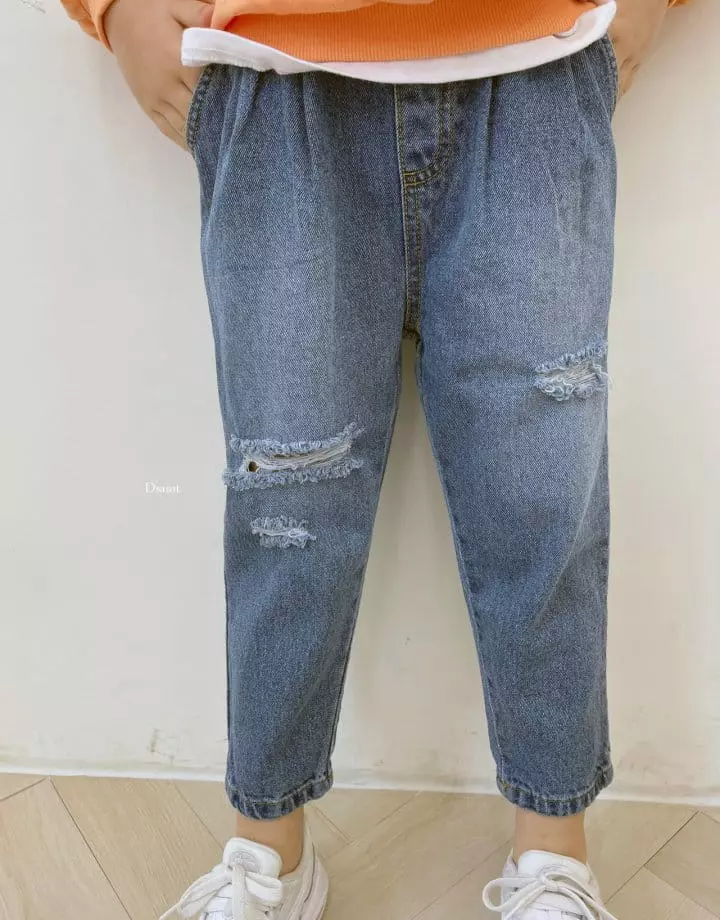 Dsaint - Korean Children Fashion - #prettylittlegirls - Style Vintage Jeans - 11