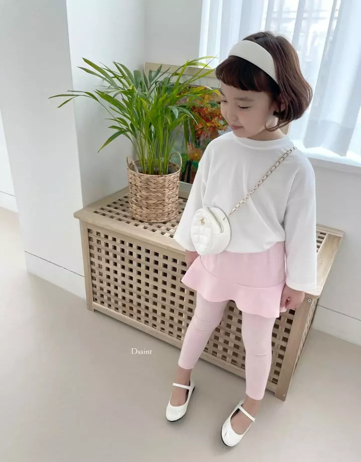 Dsaint - Korean Children Fashion - #prettylittlegirls - Salrang Skirt Leggings - 6