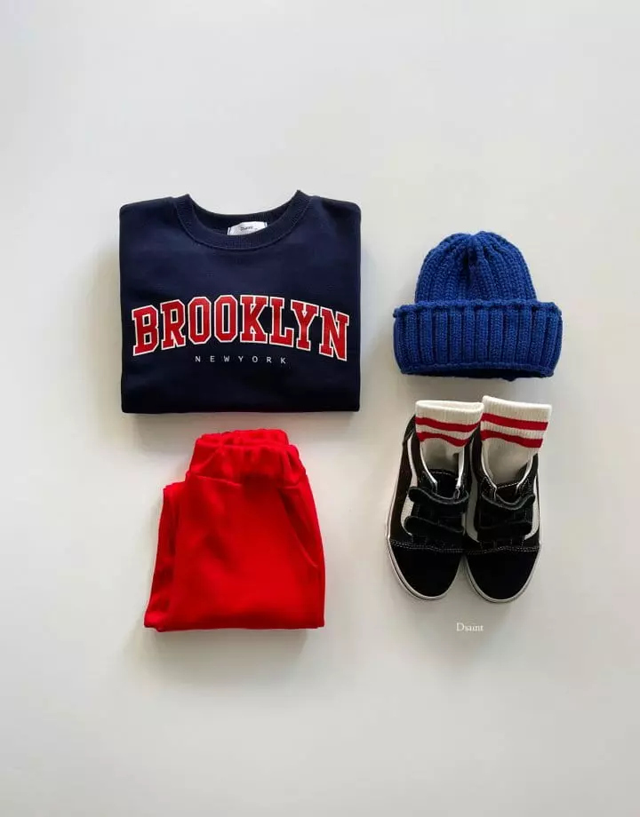 Dsaint - Korean Children Fashion - #prettylittlegirls - Brooklyn Color Top Bottom Set - 5
