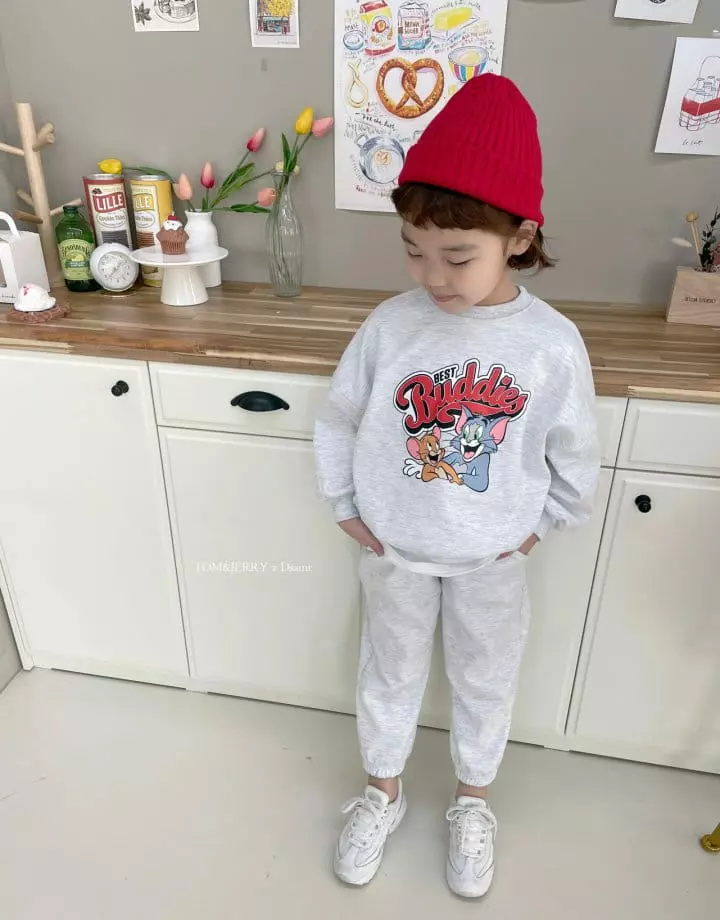 Dsaint - Korean Children Fashion - #minifashionista - Best Birdie Top Bottom Set - 4