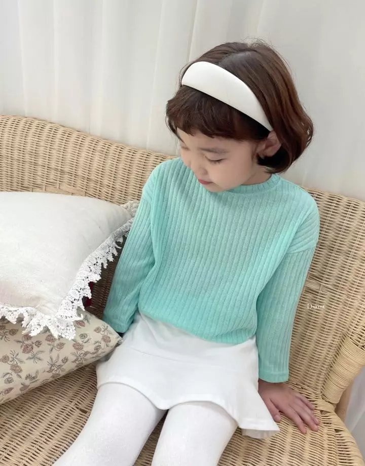 Dsaint - Korean Children Fashion - #prettylittlegirls - Feel Knit Tee - 10