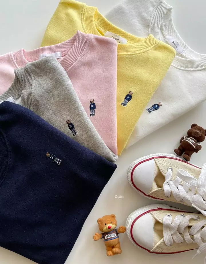 Dsaint - Korean Children Fashion - #prettylittlegirls - Small Bear Sweatshirt - 3