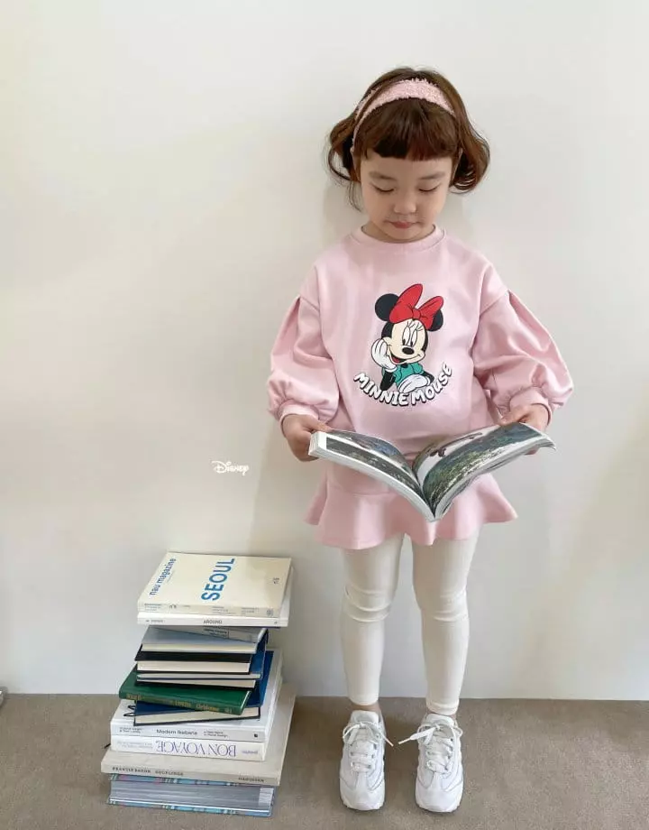 Dsaint - Korean Children Fashion - #stylishchildhood - Smile Mini Skirt Leggings Top Bottom Set - 12