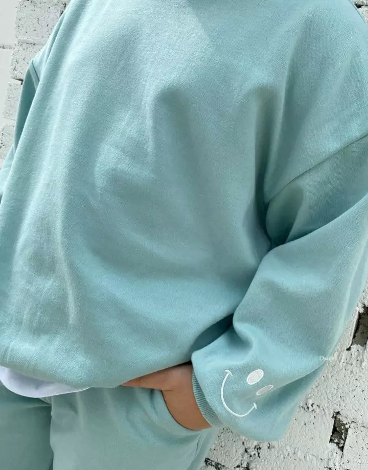 Dsaint - Korean Children Fashion - #todddlerfashion - Smile Layered Top Bottom Set - 9