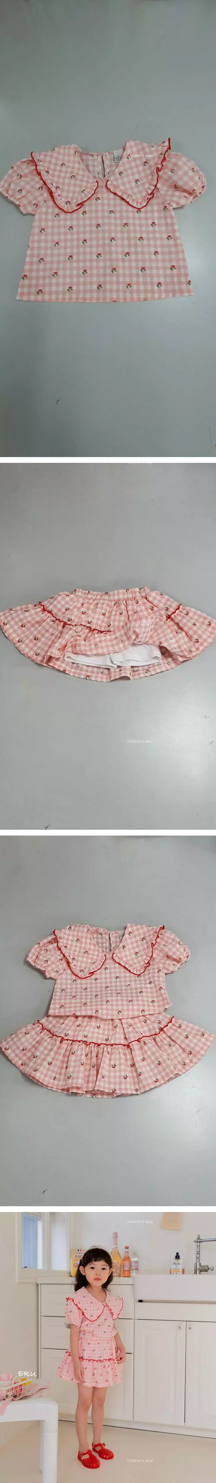 E.ru - Korean Children Fashion - #Kfashion4kids - Tulip Top Bottom Set