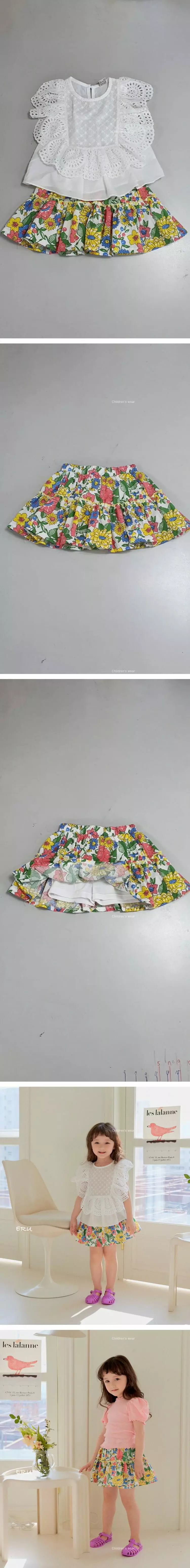 E.ru - Korean Children Fashion - #childrensboutique - Flower Skirt