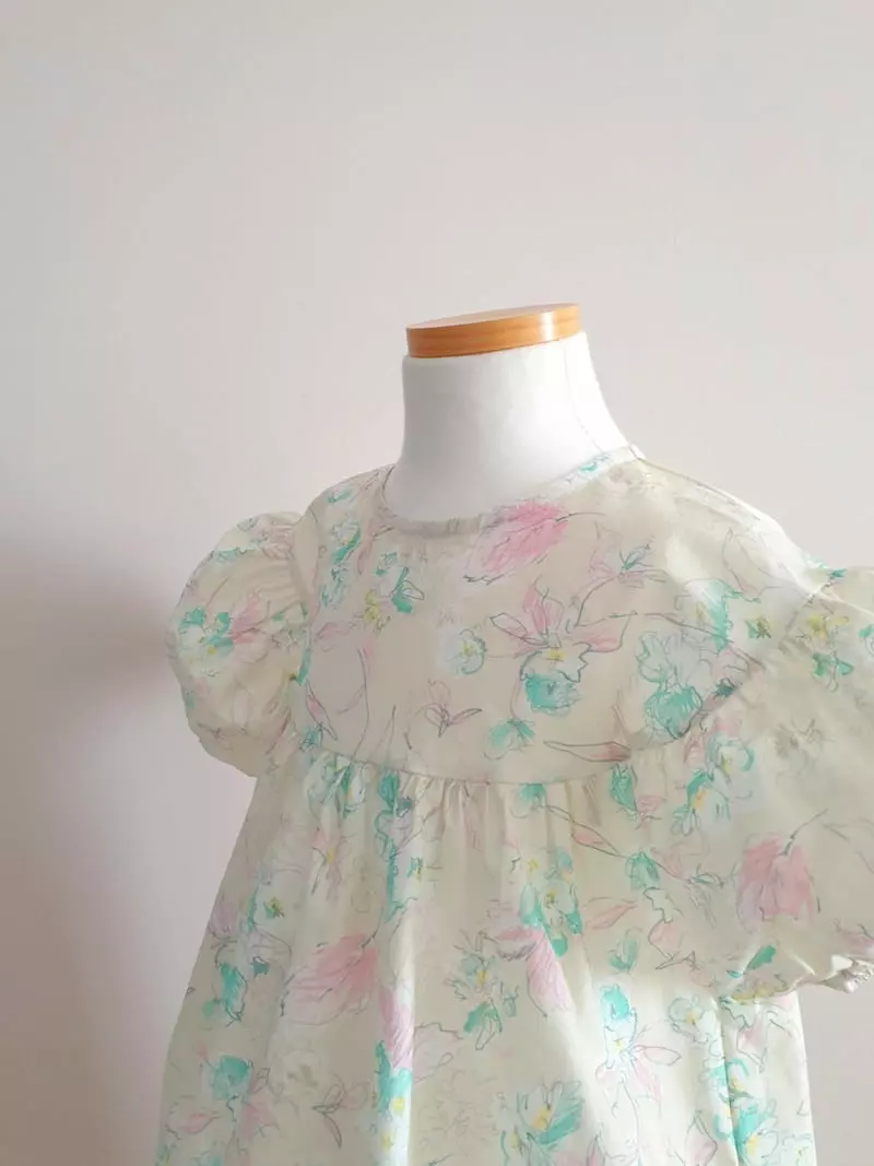 Eclair - Korean Children Fashion - #childrensboutique - Garden One-piece - 6