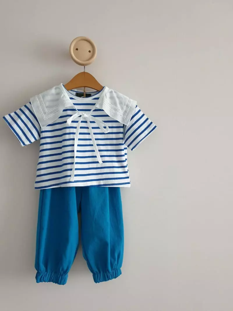 Eclair - Korean Children Fashion - #designkidswear - Marine Tee - 7