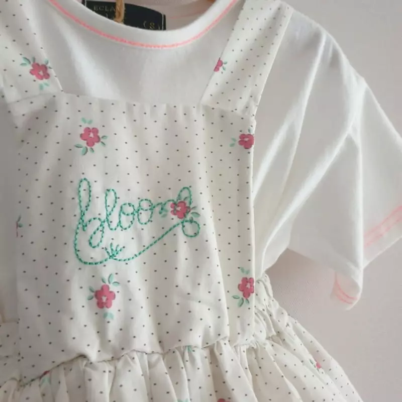 Eclair - Korean Children Fashion - #designkidswear - Blum One-piece - 12