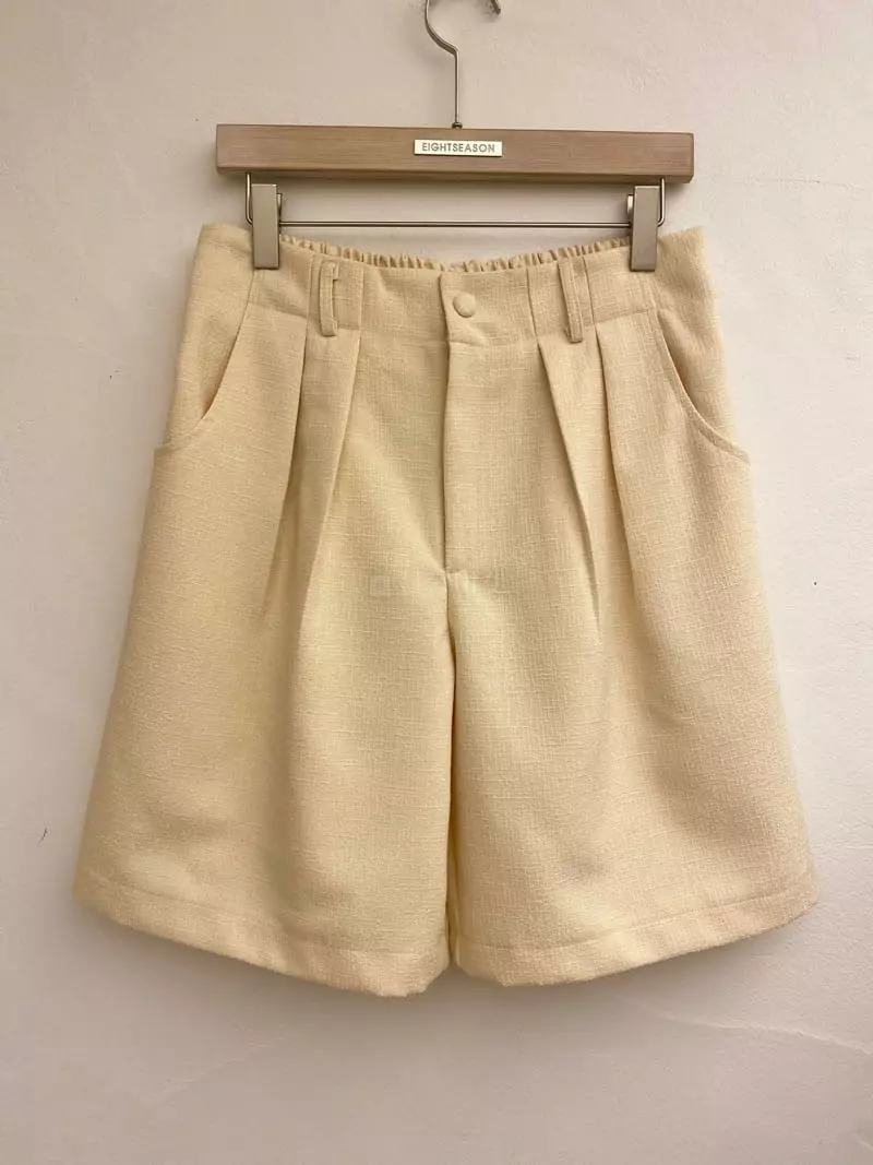 Eight Season - Korean Women Fashion - #momslook - Twid Shorts - 2