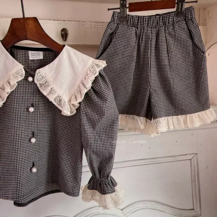 Eugenie Candies - Korean Children Fashion - #Kfashion4kids - Loui Top Bottom Set - 3