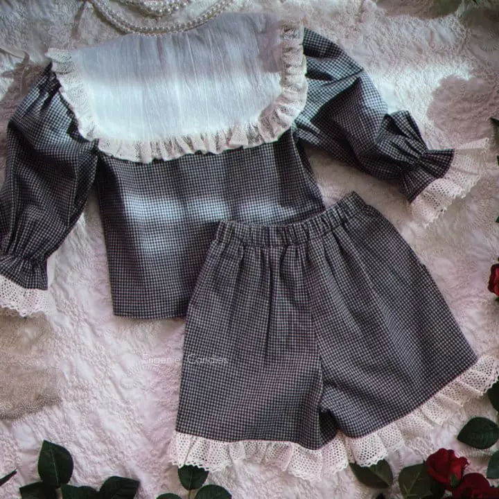 Eugenie Candies - Korean Children Fashion - #childofig - Loui Top Bottom Set - 11