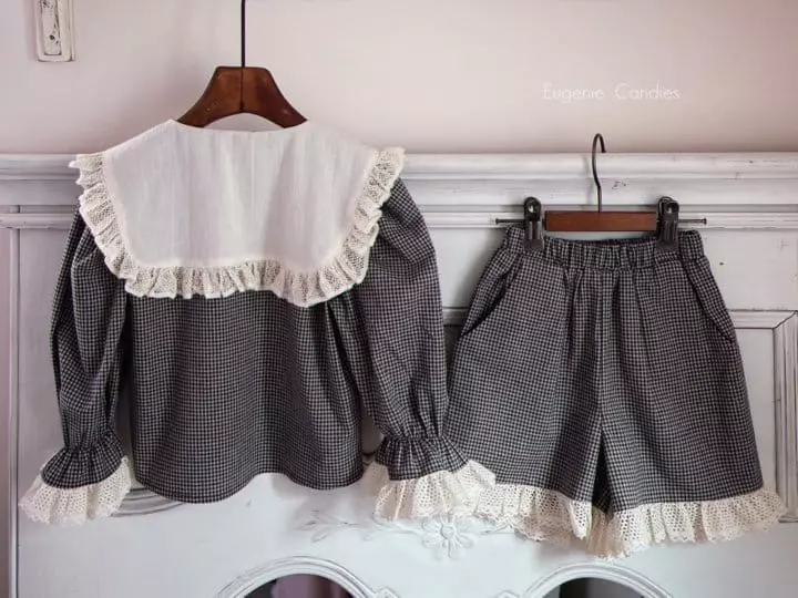 Eugenie Candies - Korean Children Fashion - #Kfashion4kids - Loui Top Bottom Set - 4