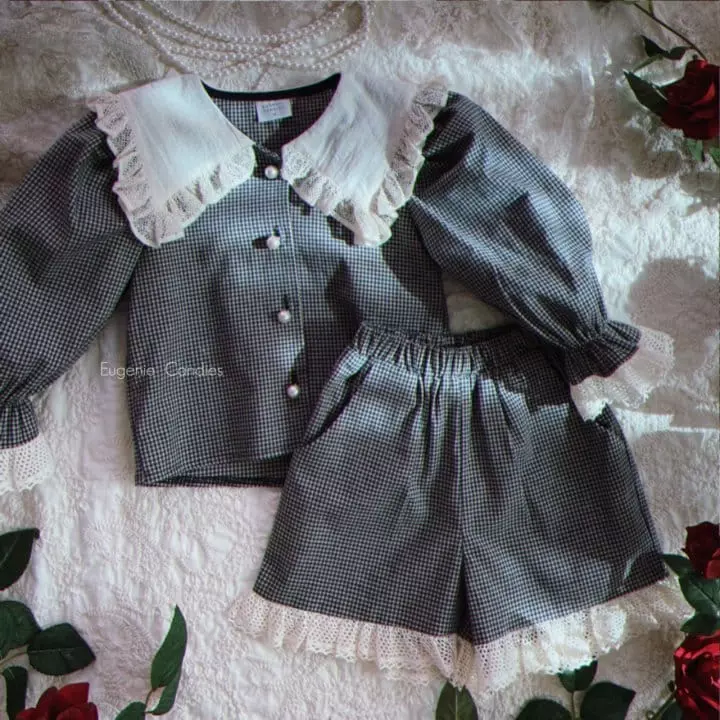 Eugenie Candies - Korean Children Fashion - #magicofchildhood - Loui Top Bottom Set - 5