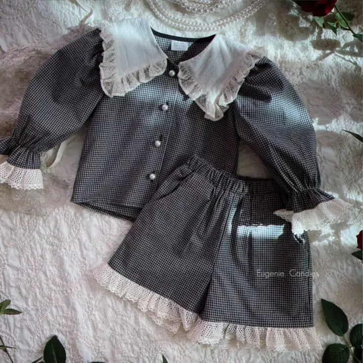 Eugenie Candies - Korean Children Fashion - #minifashionista - Loui Top Bottom Set - 6