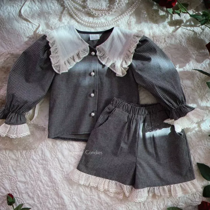 Eugenie Candies - Korean Children Fashion - #toddlerclothing - Loui Top Bottom Set - 9