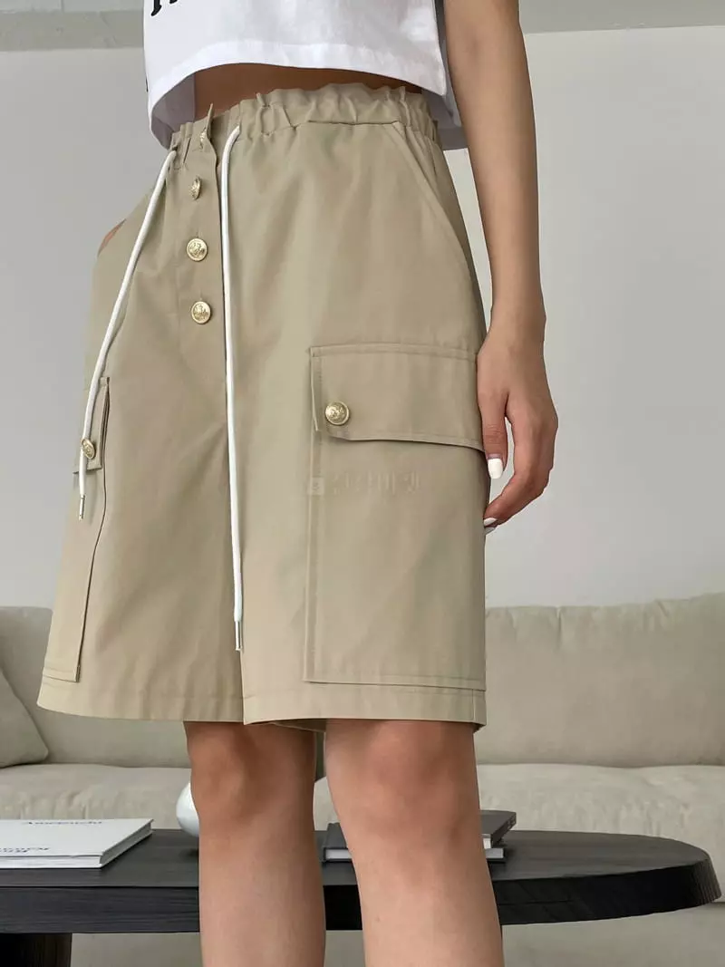 Feffer - Korean Women Fashion - #momslook - Button Pants - 3