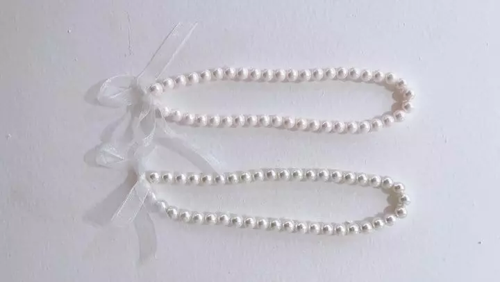 Flower J - Korean Baby Fashion - #babyoninstagram - Baby Pearl Necklace - 3