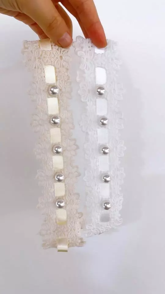 Flower J - Korean Baby Fashion - #babyoutfit - Pearl Baby Hairband