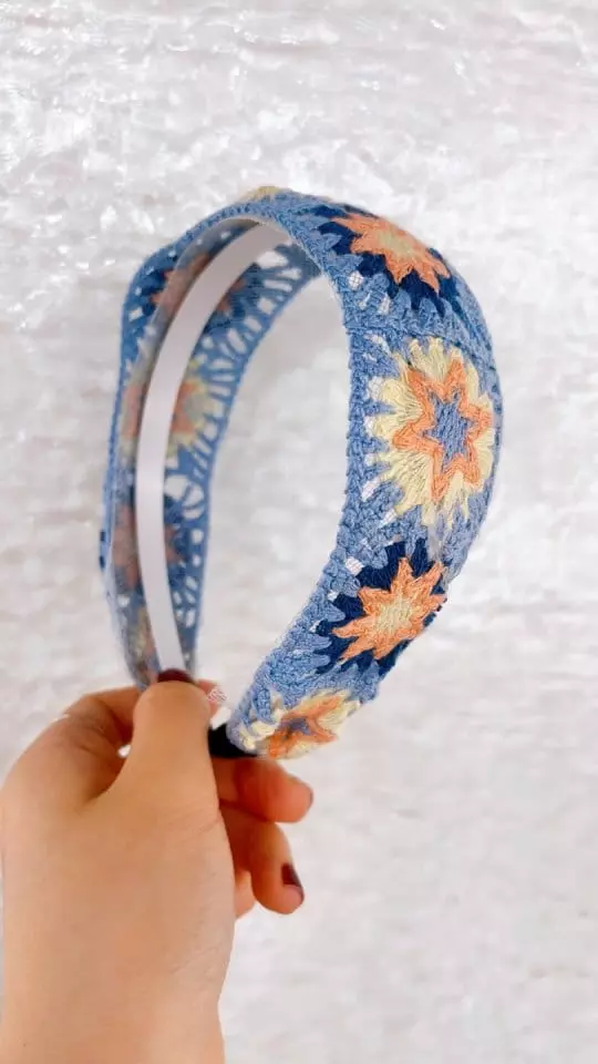 Flower J - Korean Children Fashion - #stylishchildhood - Hand Quilting Hairband - 4