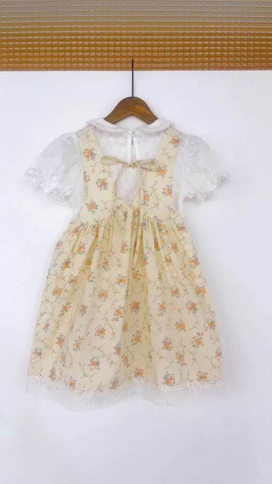 Flower J - Korean Children Fashion - #designkidswear - Helene One-piece - 7