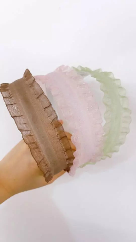 Flower J - Korean Children Fashion - #littlefashionista - Frill Hairbnd - 2