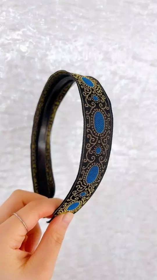 Flower J - Korean Children Fashion - #minifashionista - Sapphire Hairband - 5