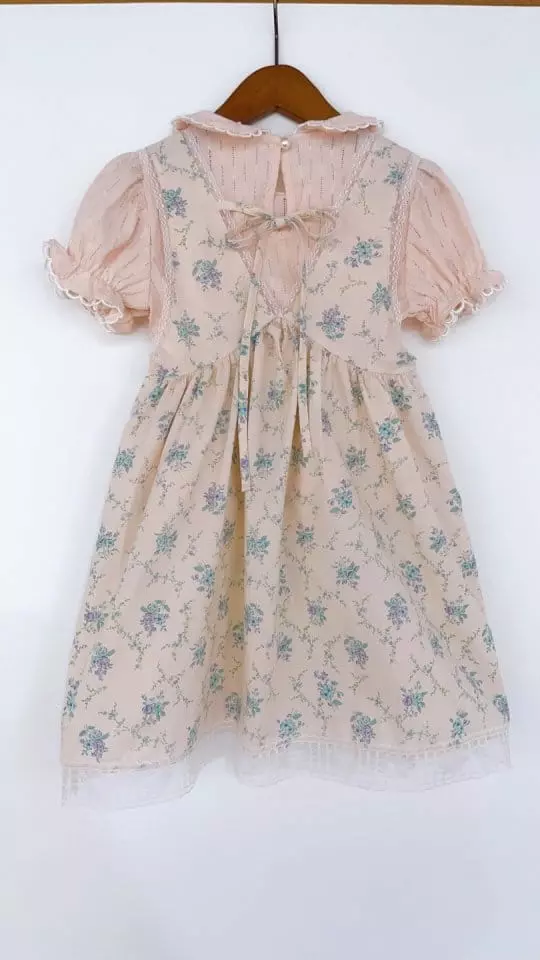 Flower J - Korean Children Fashion - #prettylittlegirls - Helene One-piece