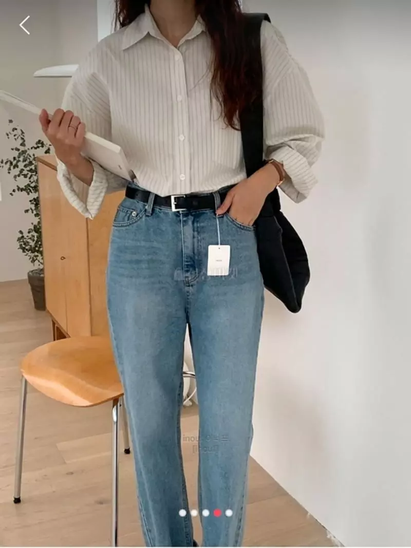 Flutter - Korean Women Fashion - #momslook - Petter Shirt Check